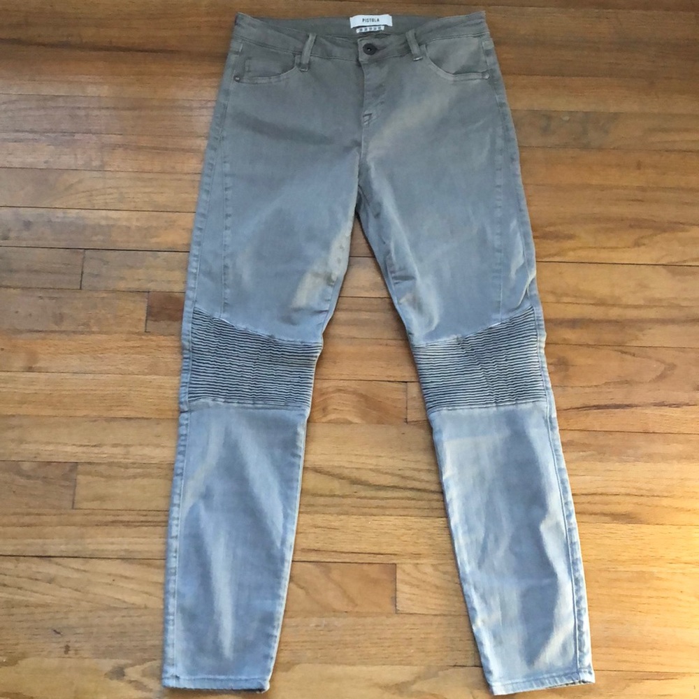 Gray Pistola Skinny Jeans